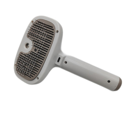 Brencco Katzenbürste Dampf 4 in 1 Katzen Bürste Dampfbürste Katze Wassertank