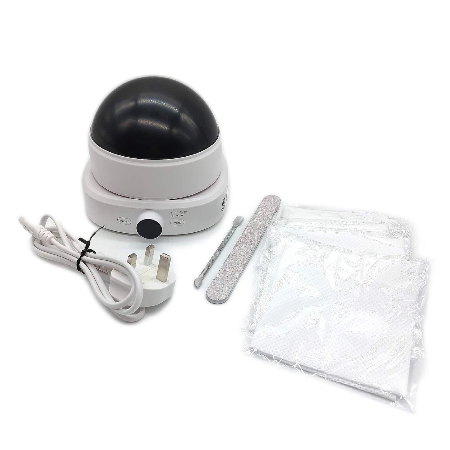 Elektrische Nägel Einweichschale Nailart Set Gellack einstellbare Temperatur Soak Off