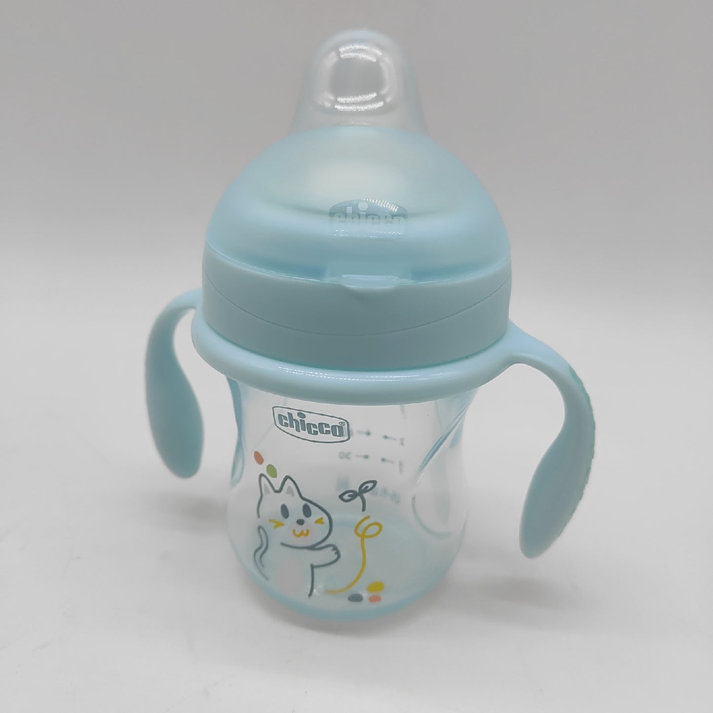Chicco Trinklernbecher Baby Trinkbecher Transition 200ml auslaufsicher komfortabel sicher