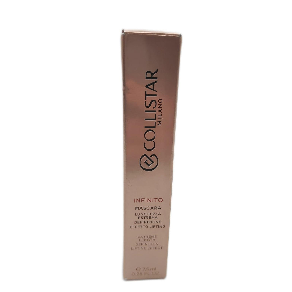 Collistar Infinito Mascara  Braun  Schwung & Länge  Lifting Effekt  Lange Haltbarkeit  Keine Klumpen  Nachfüllbar  7 5 ml