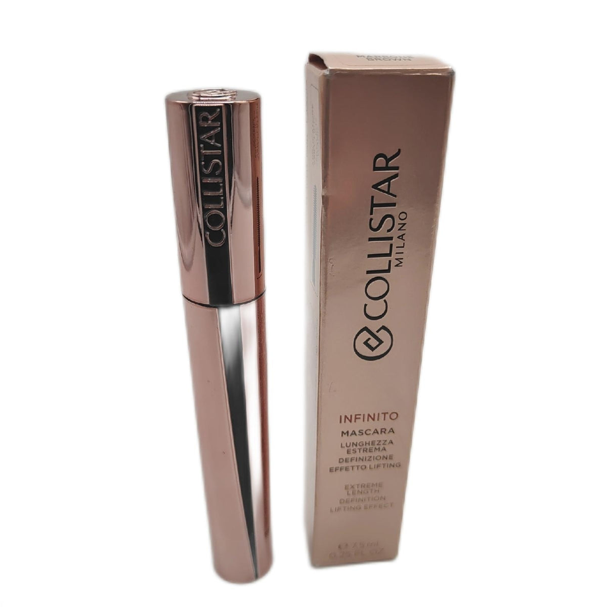 Collistar Infinito Mascara  Braun  Schwung & Länge  Lifting Effekt  Lange Haltbarkeit  Keine Klumpen  Nachfüllbar  7 5 ml