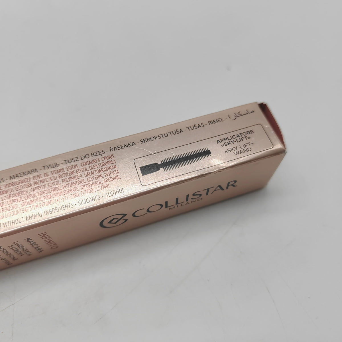 Collistar Infinito Mascara  Braun  Schwung & Länge  Lifting Effekt  Lange Haltbarkeit  Keine Klumpen  Nachfüllbar  7 5 ml