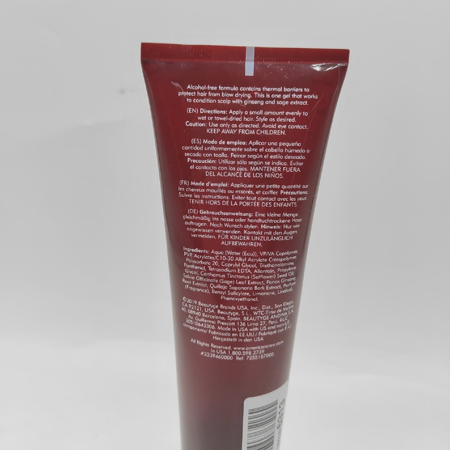AMERICAN CREW Light Hold Gel Styling-Gel Hitzeschutz für Männer Haarprodukt