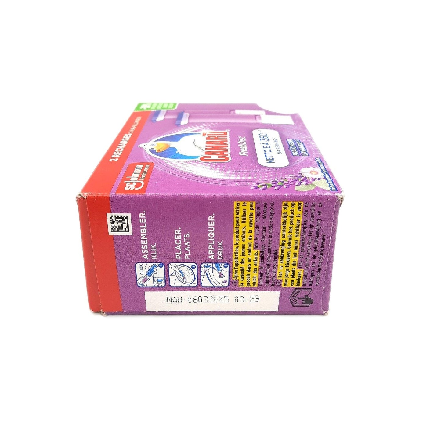 Ente Wc Fresh Disc Recharges WC Reiniger Toilettenpflege Lavendelfrische Duftblock Käfiglos