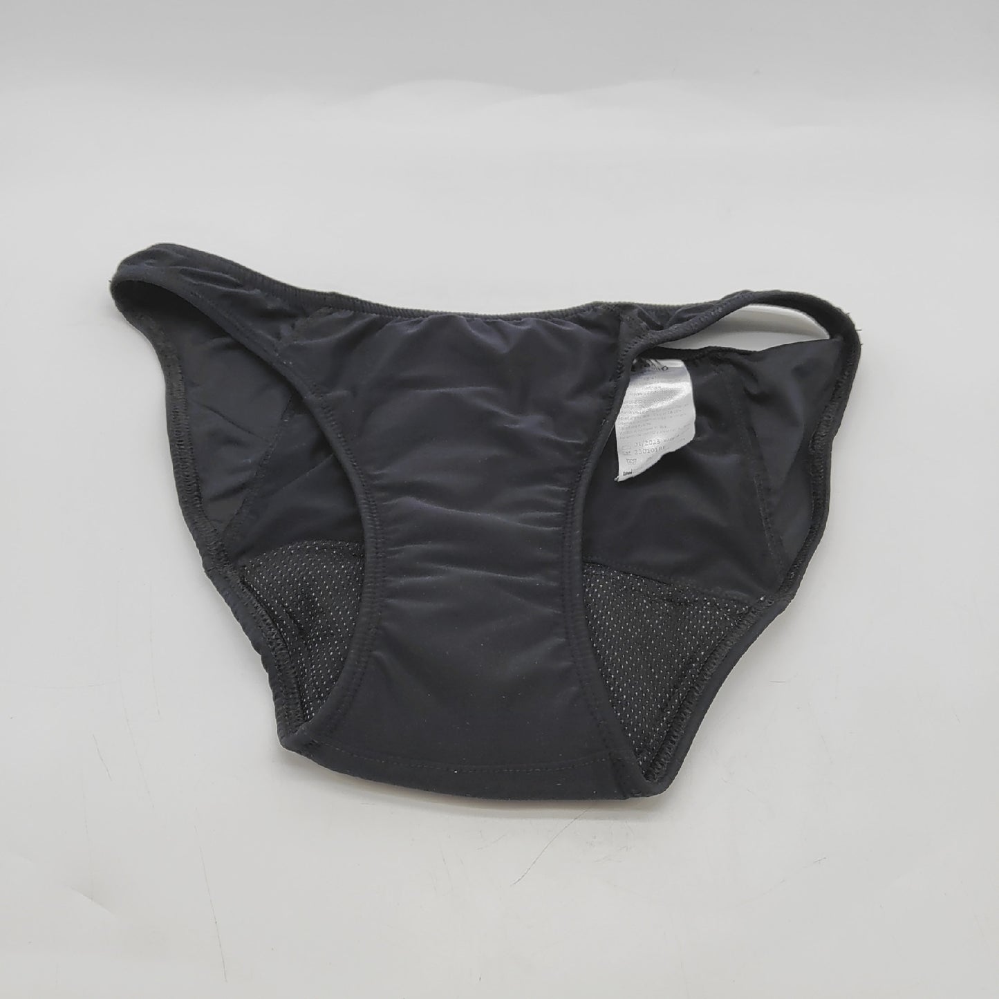 Reslip Menstruationshose Damen Bekleidung Bikini Stil Schwarz Komfort Sicherheit Schutz