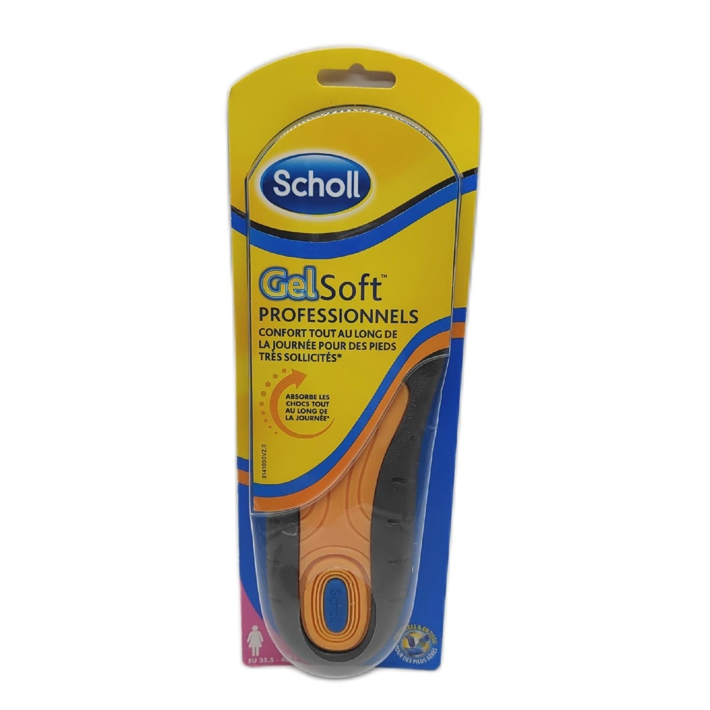 Scholl Einlegesohlen Damen Schuhe Komfort Zubehör Gelsoft Fußschutz Größe 35 5