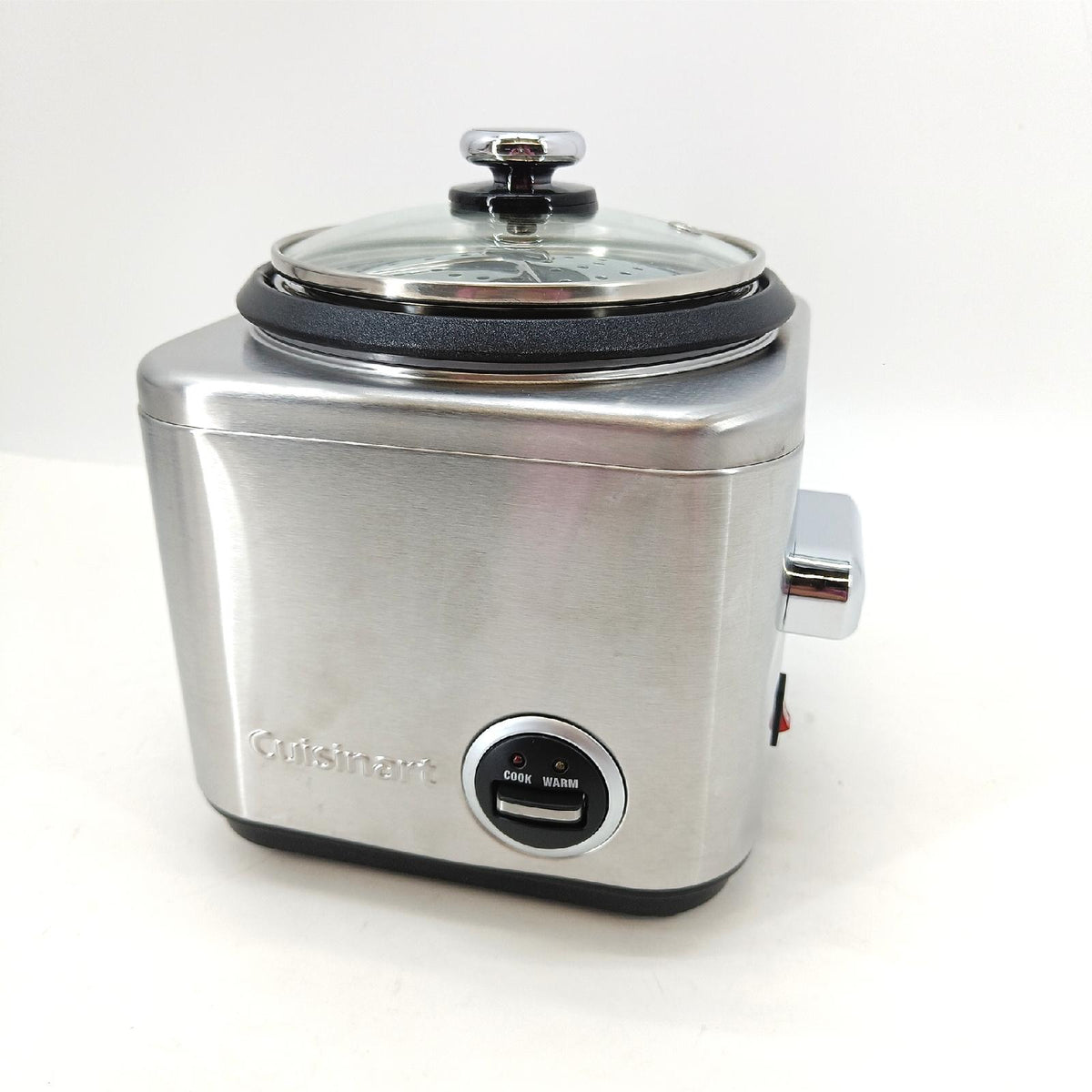 CRC400E Cuisinart Cook & Dampf, kompakte Reiskocher und Dampfgarer, gebürstetem Edelstahl, Kapazität 400g