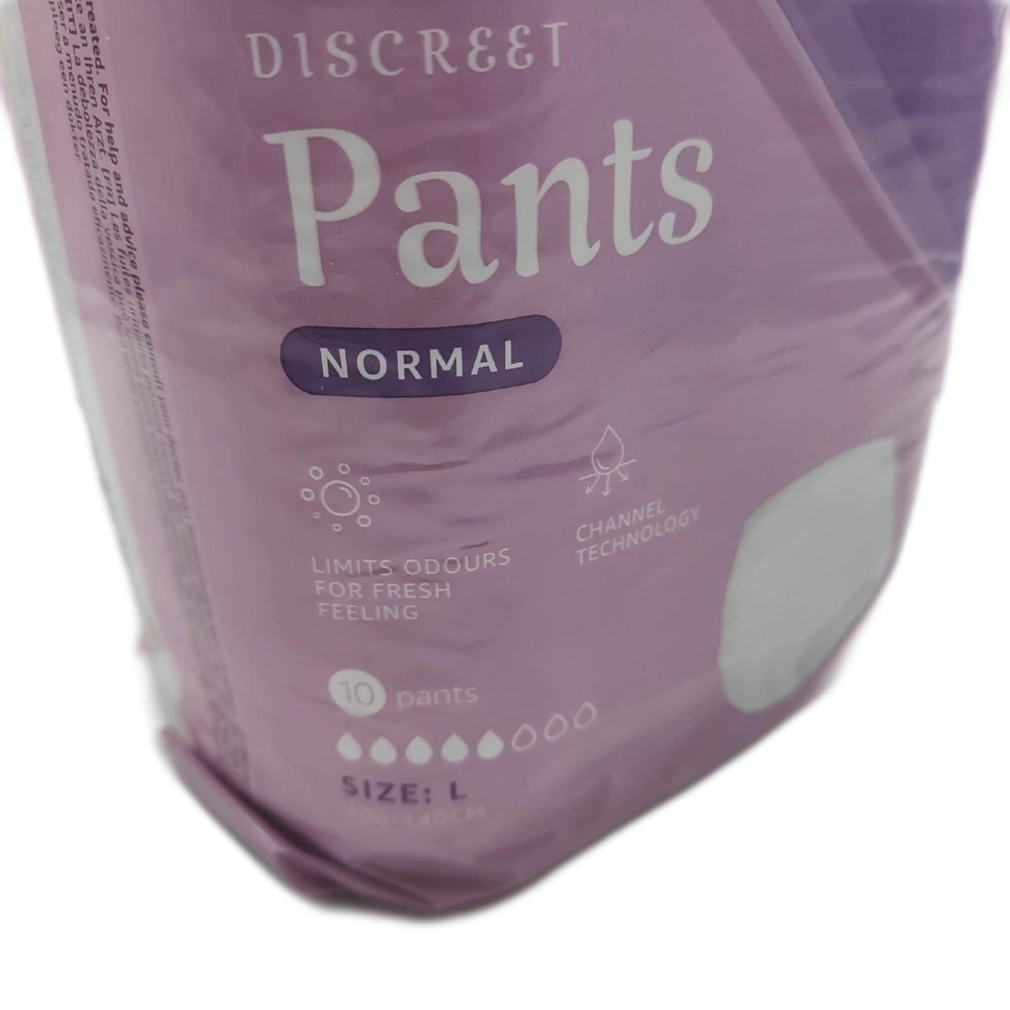 Amazon Basic Care Damen Pants Einweg Hygiene Large 40 Stück Diskret Sicher Atmungsaktiv Komfort