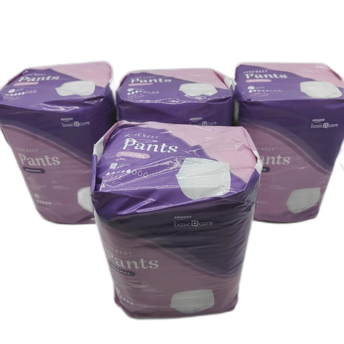 Amazon Basic Care Damen Pants Einweg Hygiene Large 40 Stück Diskret Sicher Atmungsaktiv Komfort