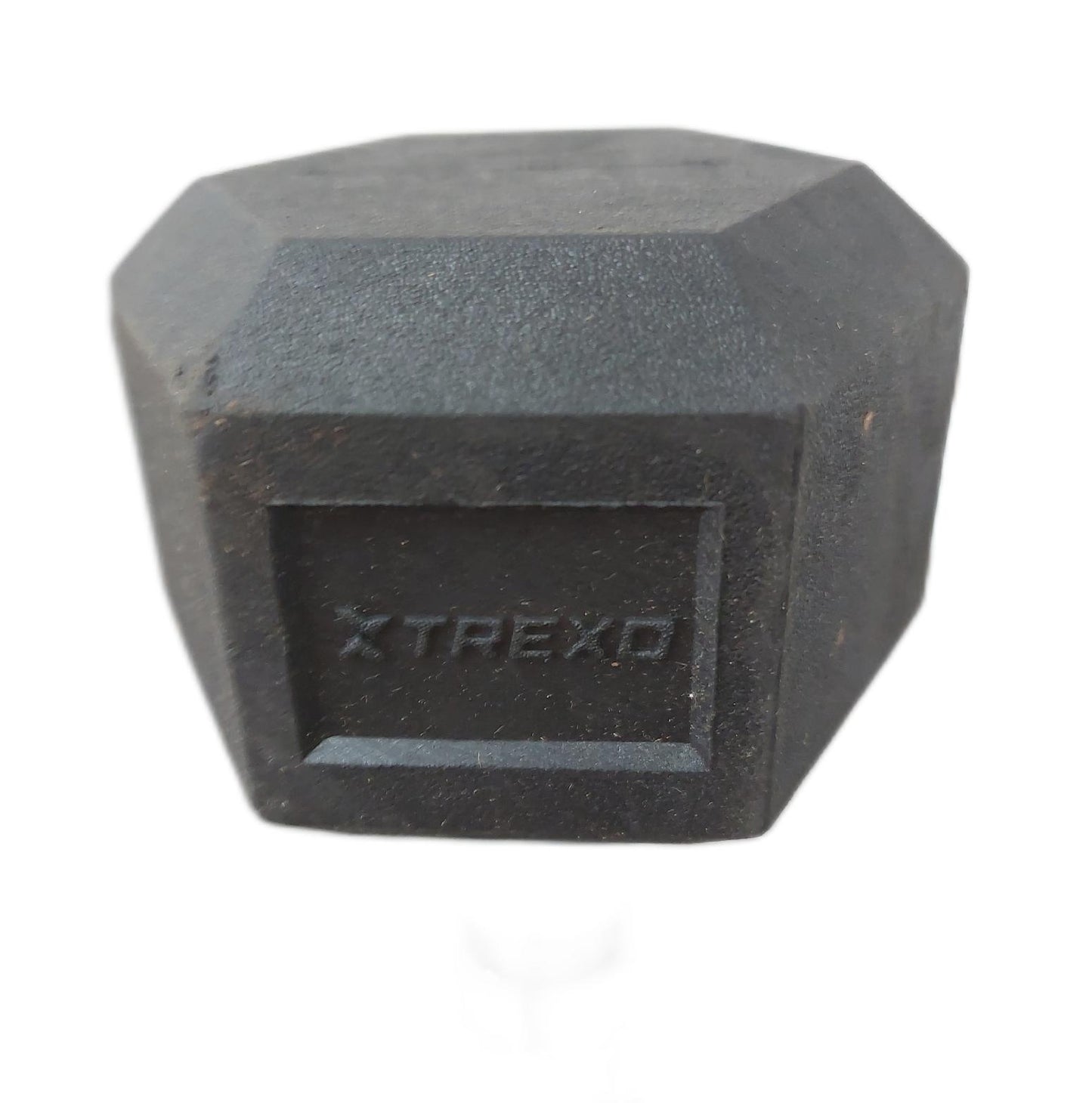 TREXO Hantel Trainingszubehör Gym Hanteln 25 kg Gusseisen Gummiert Robust Widerstandsfähig