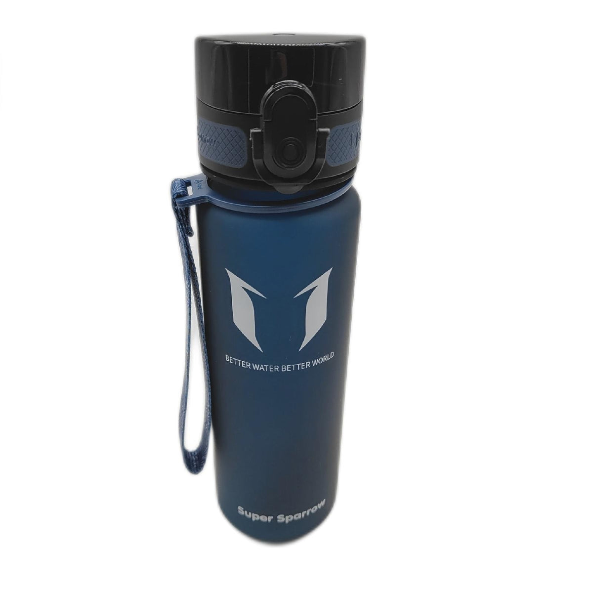 Super Sparrow Trinkflasche Tritan 500ml BPA frei ideal für Sport Fahrrad Fitness Outdoor