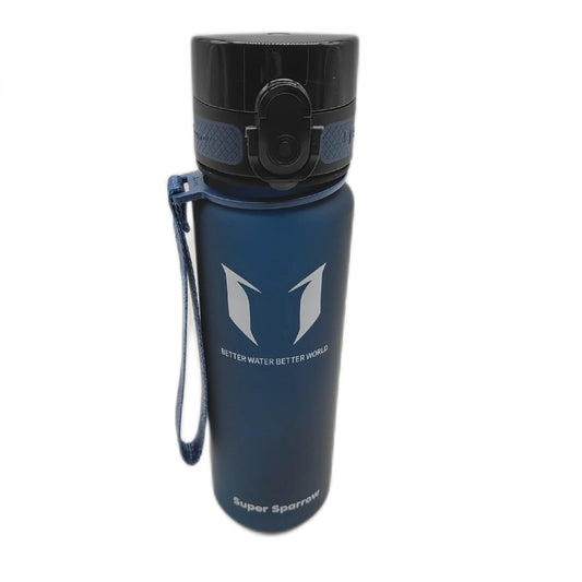 Super Sparrow Trinkflasche Tritan 500ml BPA frei ideal für Sport Fahrrad Fitness Outdoor