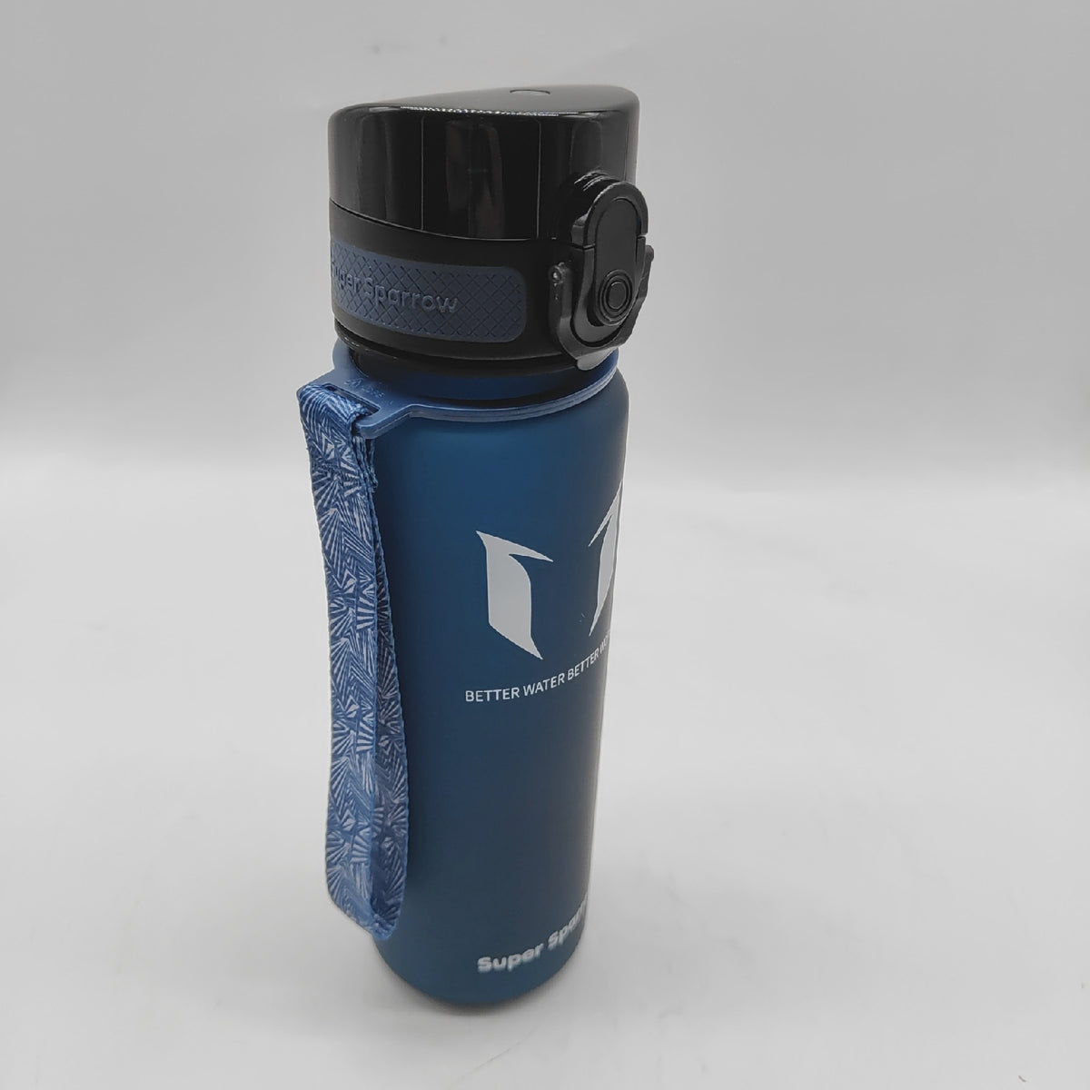 Super Sparrow Trinkflasche Tritan 500ml BPA frei ideal für Sport Fahrrad Fitness Outdoor