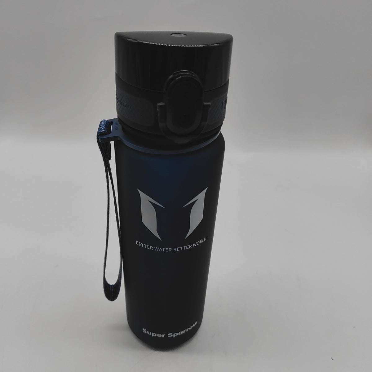 Super Sparrow Trinkflasche Tritan 500ml BPA frei ideal für Sport Fahrrad Fitness Outdoor