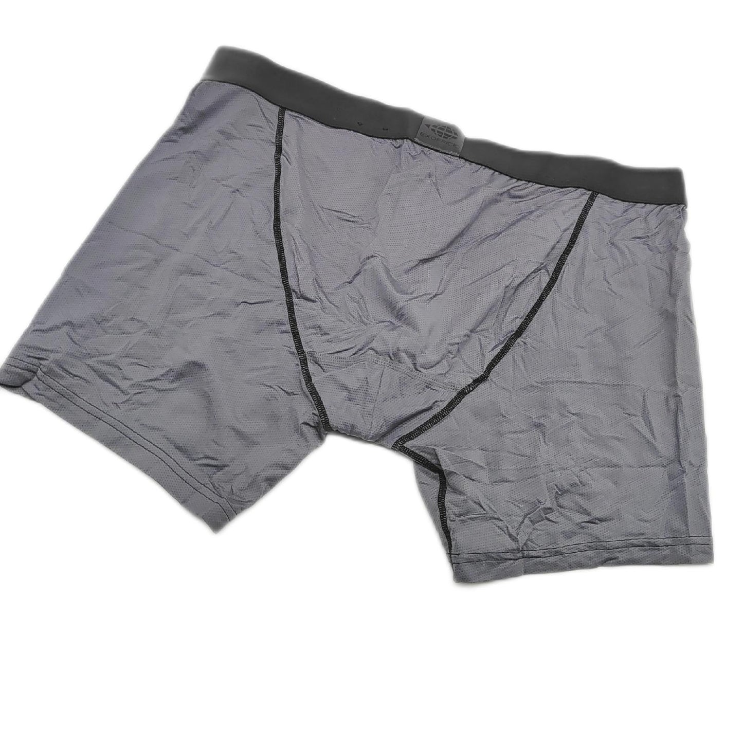 ExOfficio Boxershorts Herrenbekleidung Give n Go Sport Mesh 2 0 Komfort Baumwolle atmungsaktiv schwarz Stahl Onyx