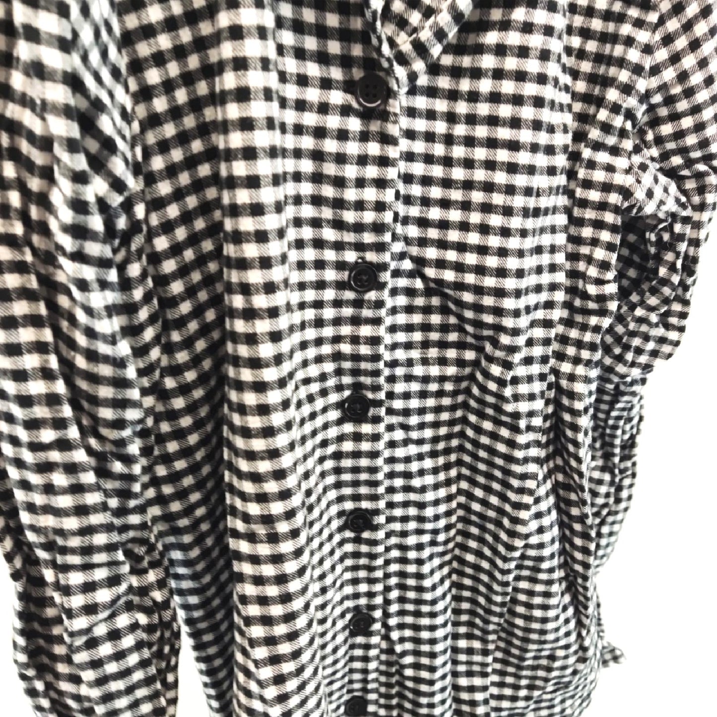 Amazon Essentials Damen Schlafanzug Bekleidung Schwarz Weiß Vichy Muster Komfort Warm