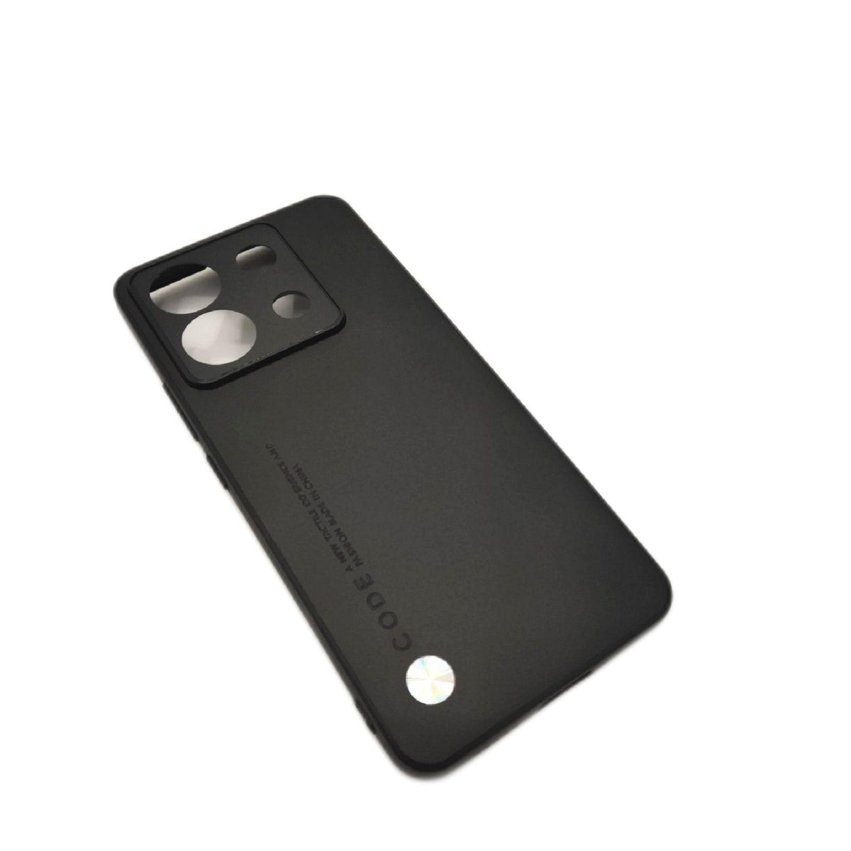 RankOne Hülle kompatibel mit Redmi Note 13 Pro 5G / Poco X6 5G 6.67"  Stoßfeste Silikonhülle Handyhülle - Schwarz
