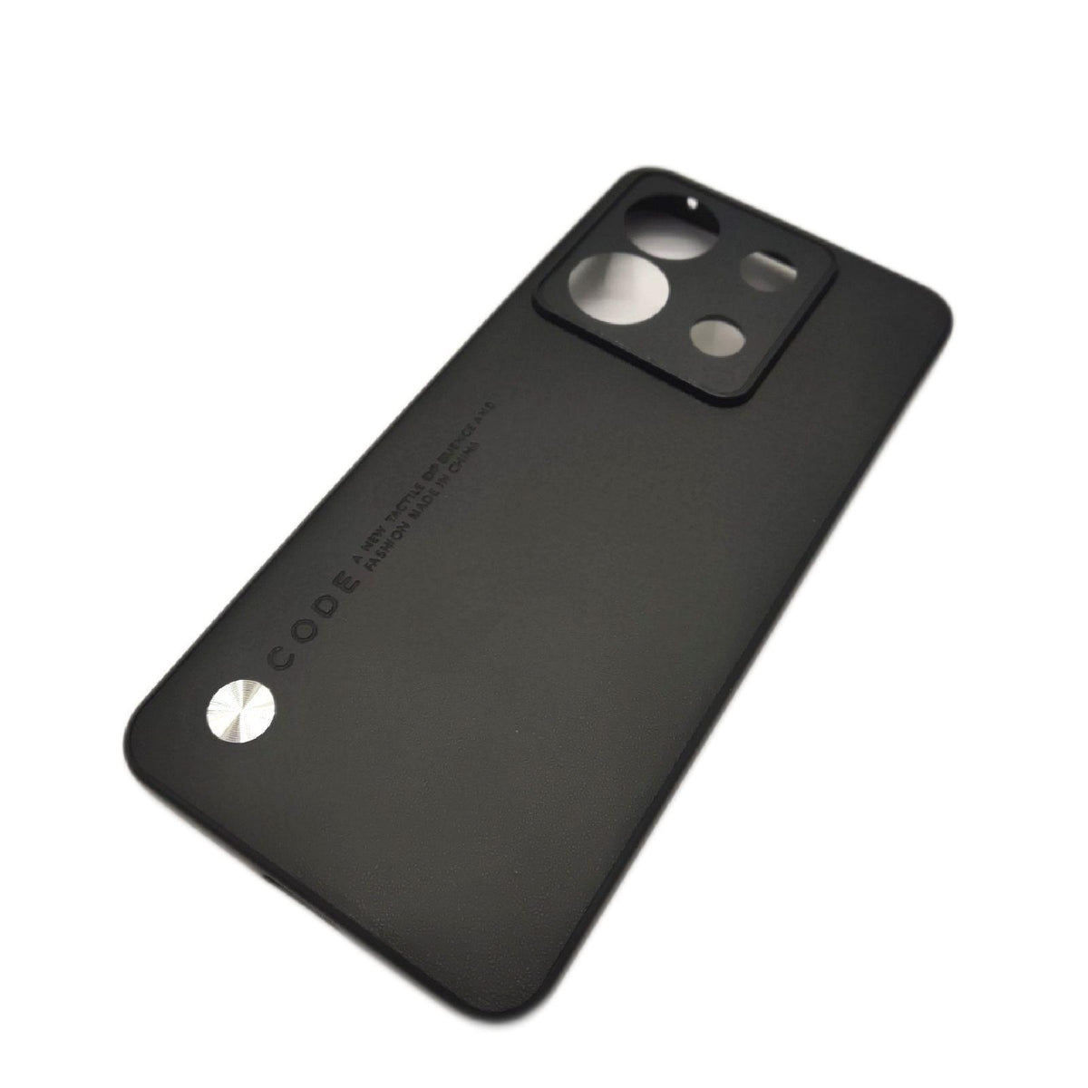 RankOne Hülle kompatibel mit Redmi Note 13 Pro 5G / Poco X6 5G 6.67"  Stoßfeste Silikonhülle Handyhülle - Schwarz