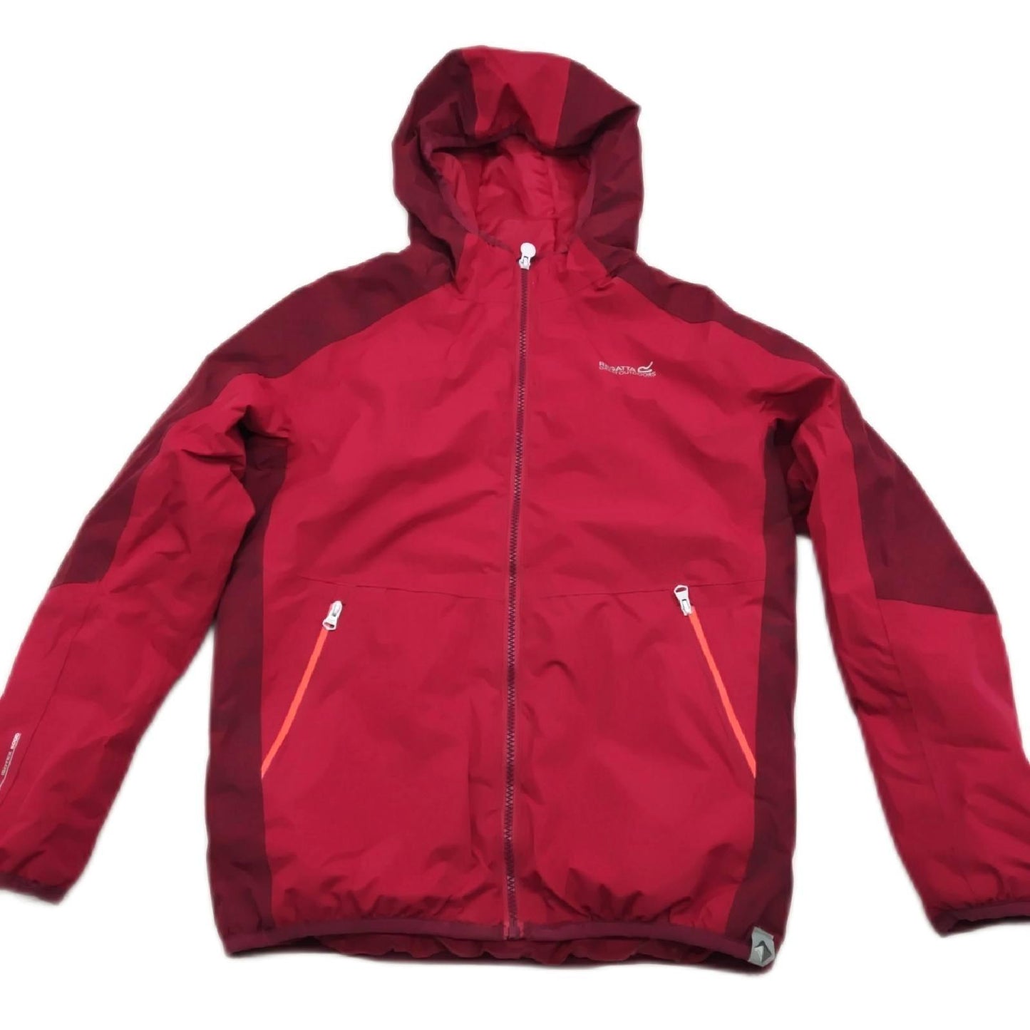 Regatta Kinder Volcanics IV Waterproof Breathable Highly Reflective Taped Seams Insulated Hooded Jacket Jacke, rot, 13 Jahre