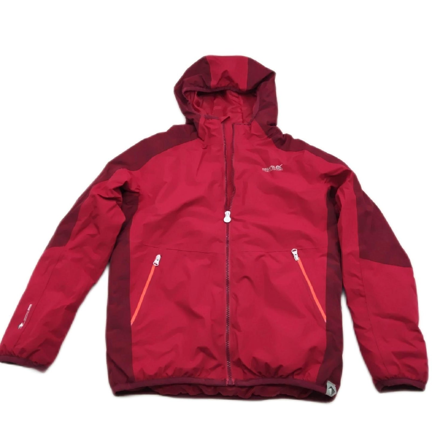 Regatta Kinder Volcanics IV Waterproof Breathable Highly Reflective Taped Seams Insulated Hooded Jacket Jacke, rot, 13 Jahre