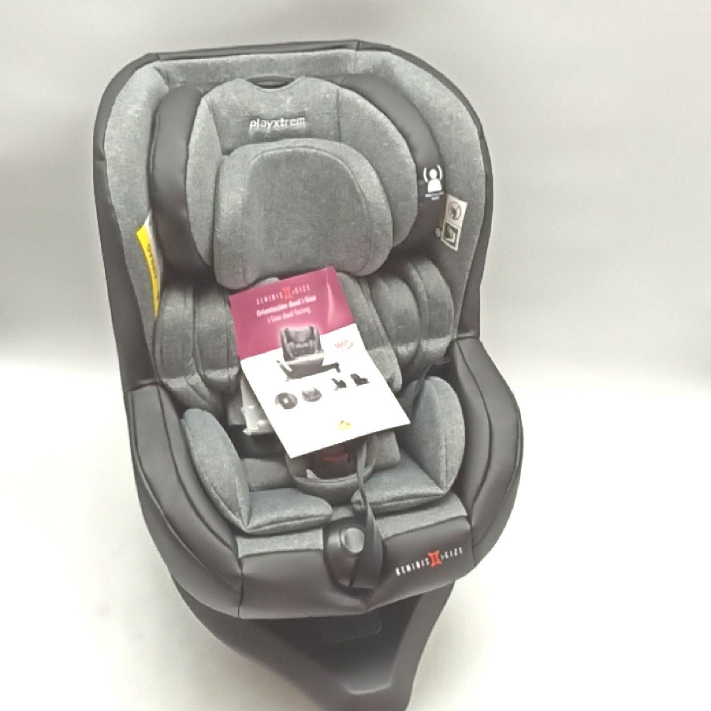 Playxtrem Autositz Kindersitz Sicherheit I Size Rock Unisex einfach montieren sicher fahren