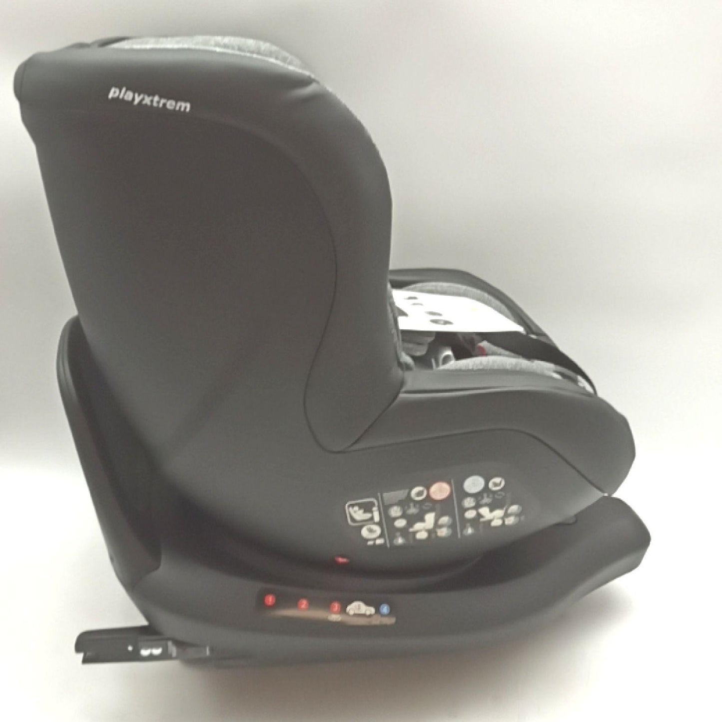 Playxtrem Autositz Kindersitz Sicherheit I Size Rock Unisex einfach montieren sicher fahren