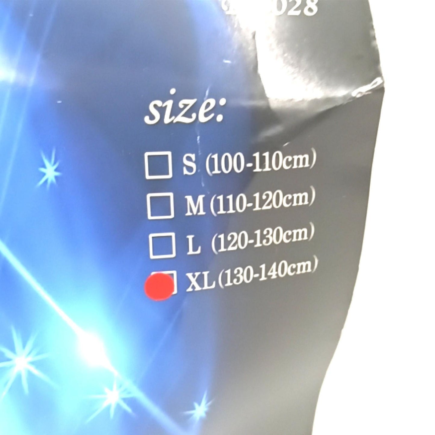Merlin Zauberkostüm Kindergröße XL blau silber Karneval Halloween Verkleidung Geschenk Weihnachten