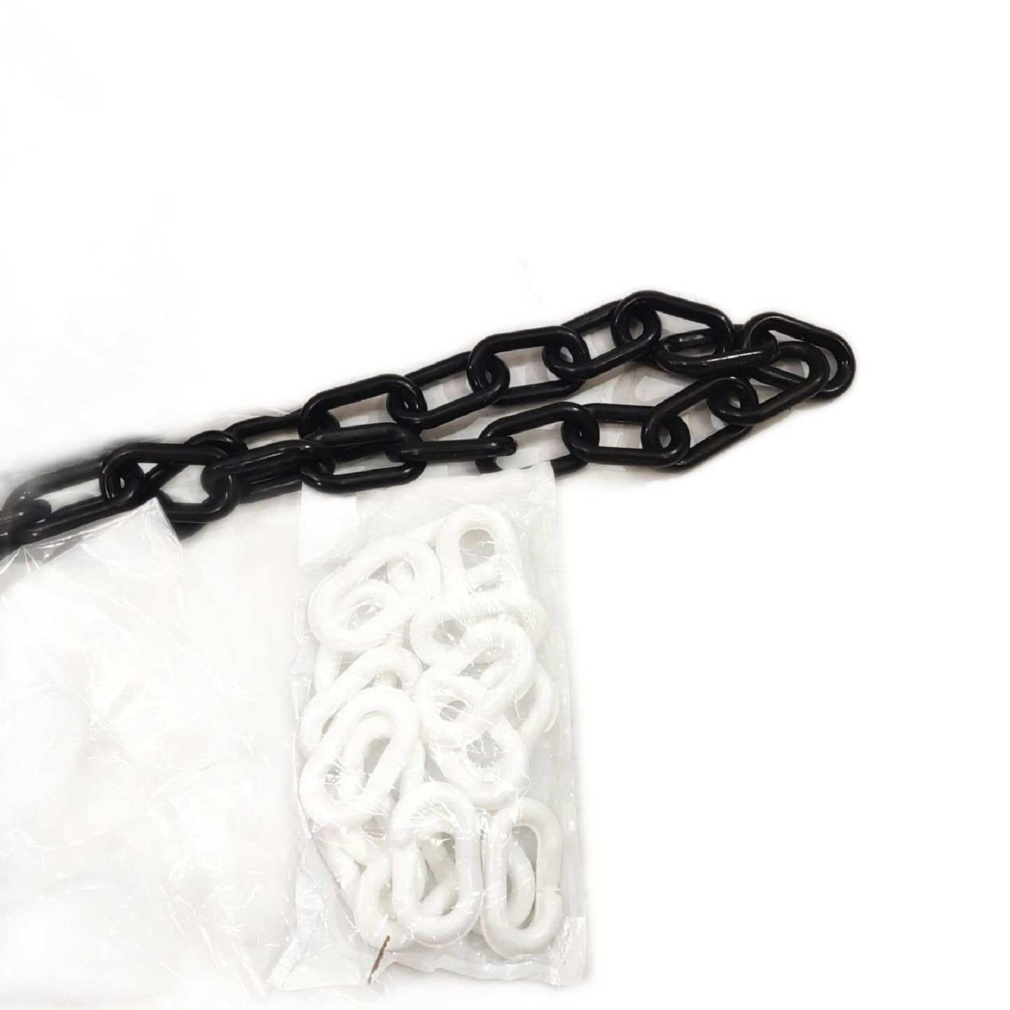 Flexibarrier Pfosten Kettenabsperrung 25 m Kette Halte-Set