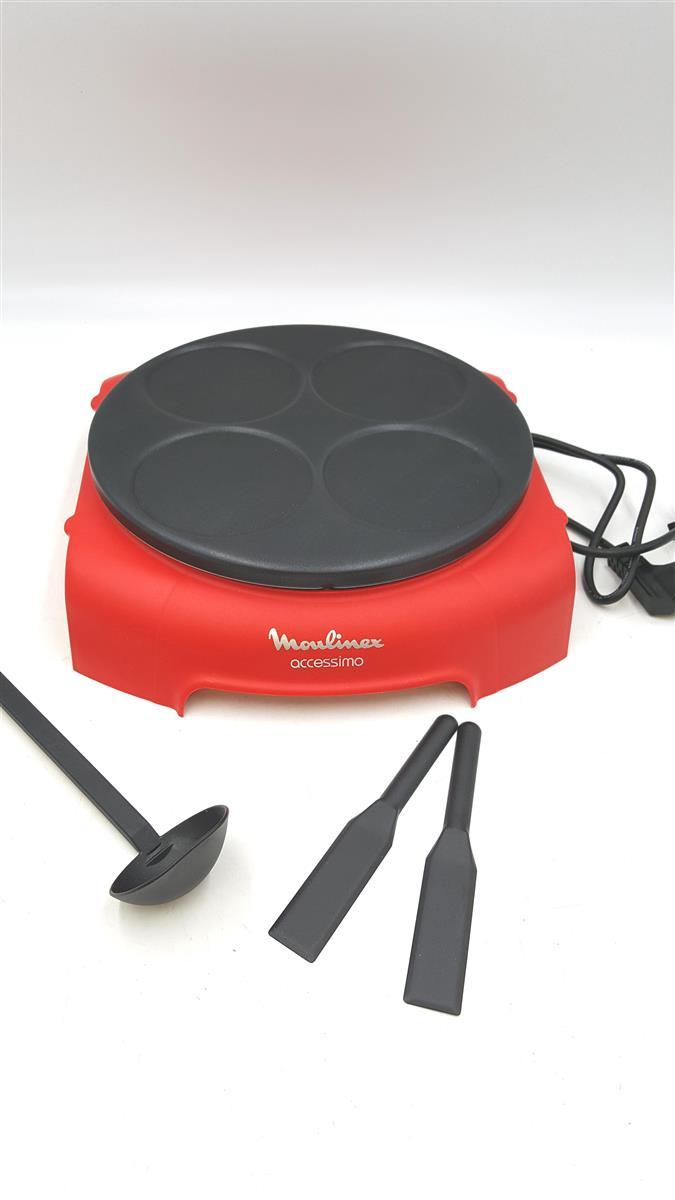 Moulinex Crêpe Pfannkuchen Set Küchenhelfer Accessimo Party Antihaft