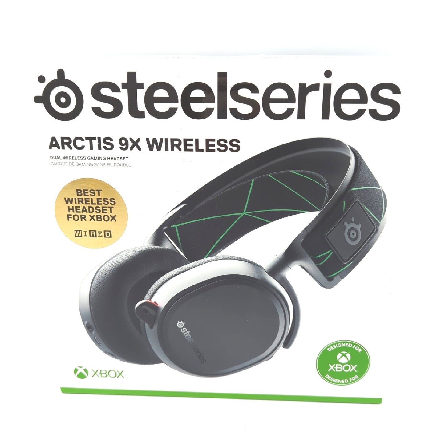 SteelSeries arctis 9x Xbox Wireless und Bluetooth Kopfhörer Gaming Soundbars Wireless.