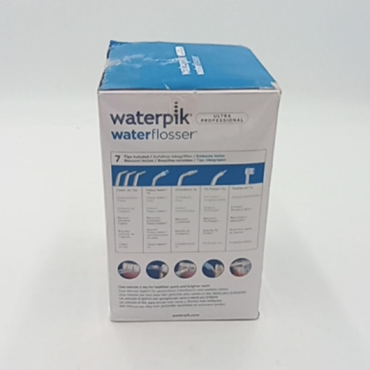 Waterpik Munddusche Zahnpflege Ultra Professional 7 Aufsätze Zahnreinigung effektiv