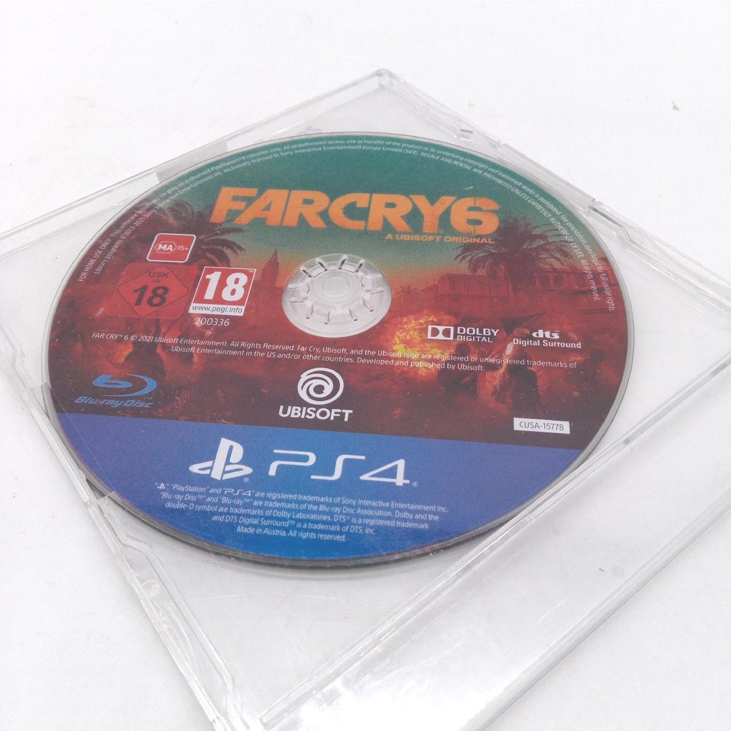 Far Cry 6 Gold PS4 Playstation4 Spiele Nur Spiel CD enthalten