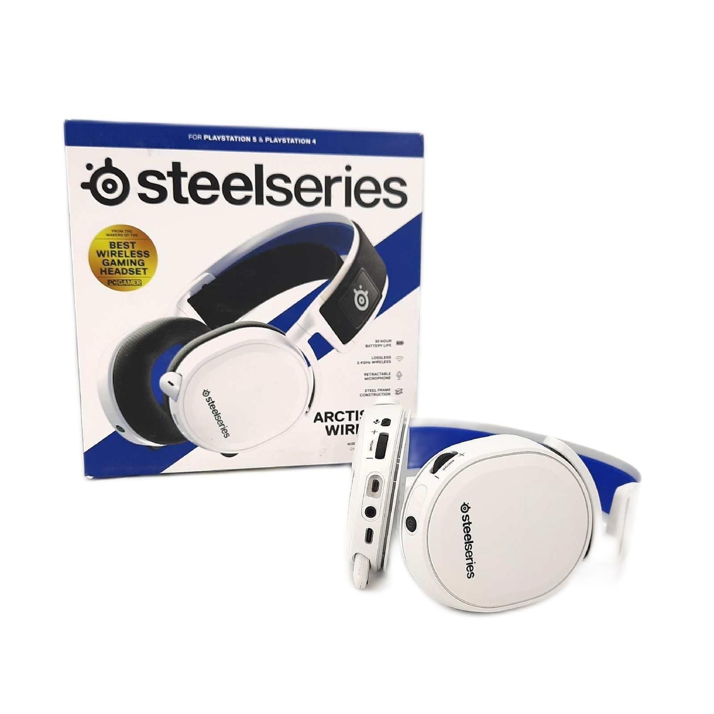 SteelSeries Arctis 7P+ Wireless Gaming Headset   Verlustfrei 2,4 GHz    - Defekt