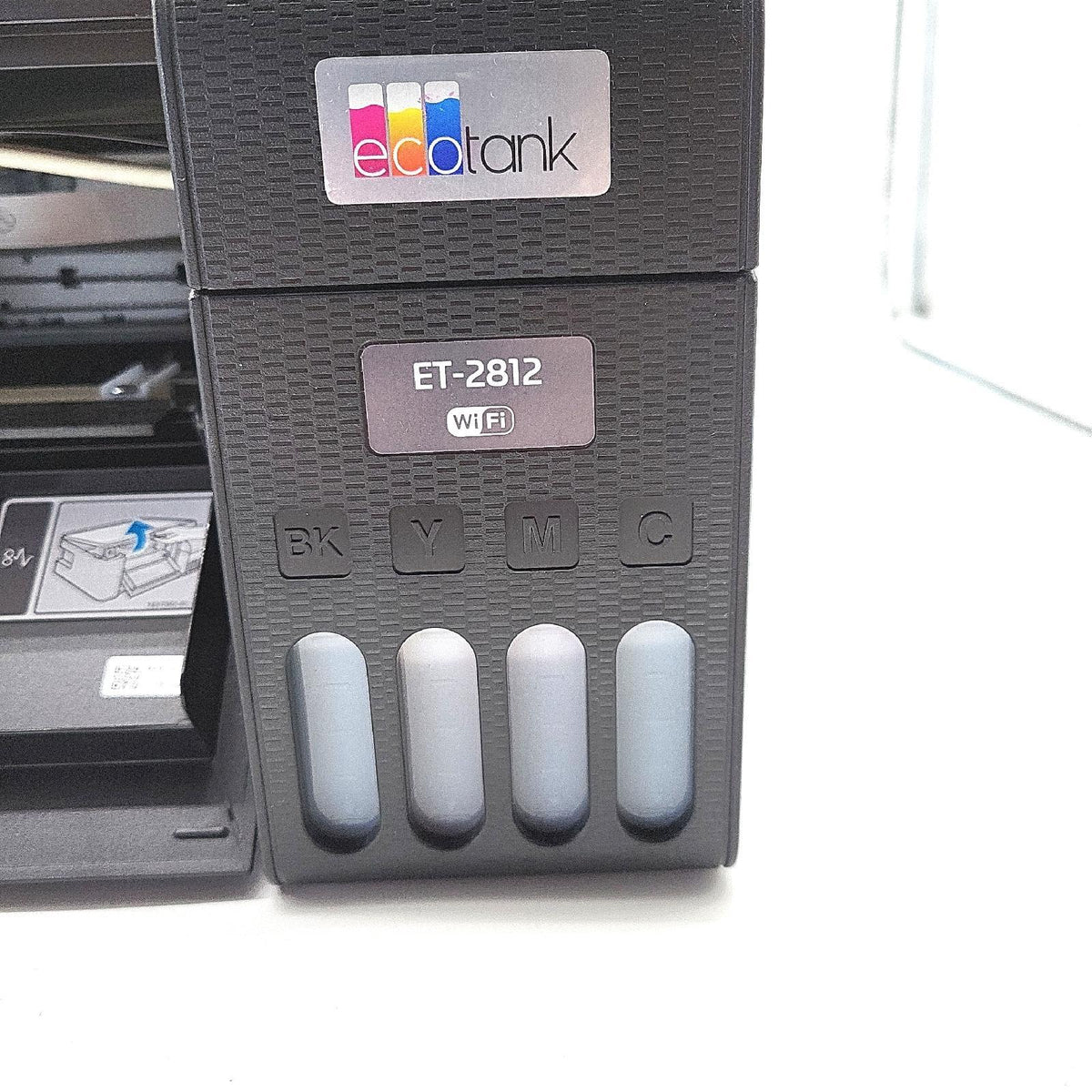 Epson EcoTank ET 2812 Multifunktionsdrucker WiFi Tintentanks Schwarz Compact