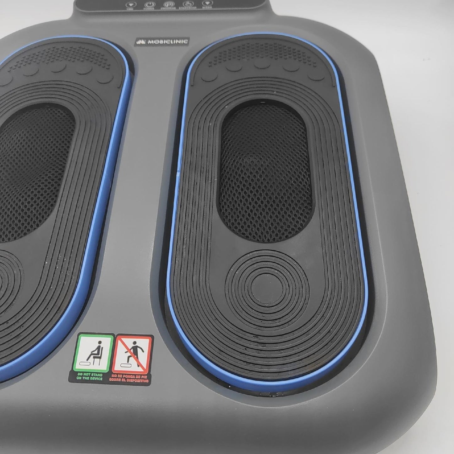 Mobiclinic Fußmassagegerät Gesundheit Massagegerät Vibration 10 Geschwindigkeitsstufen