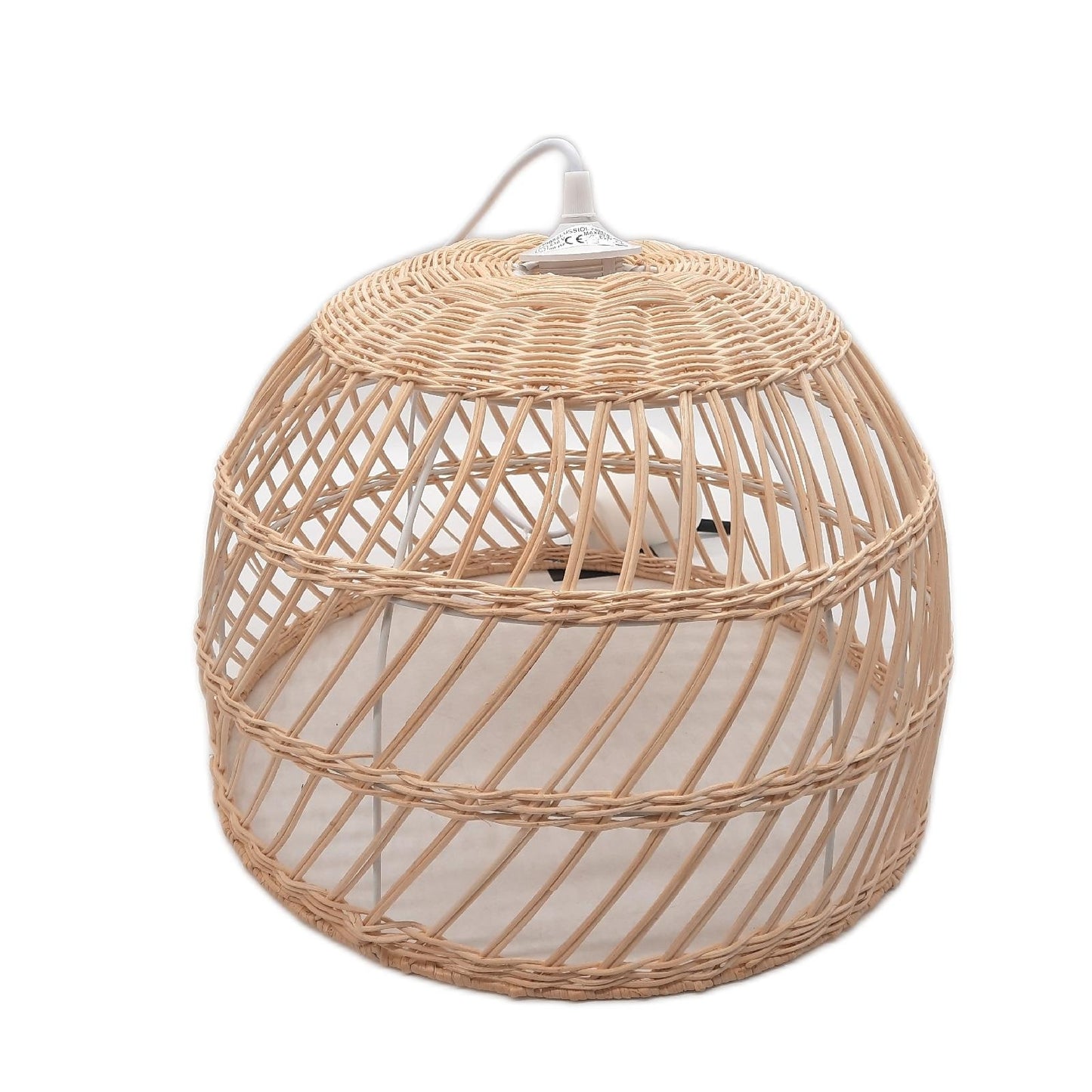 Lussiol Hängeleuchte Beleuchtung Saigon Rattan Design Skandinavisch Hygge Chic Innenbereich