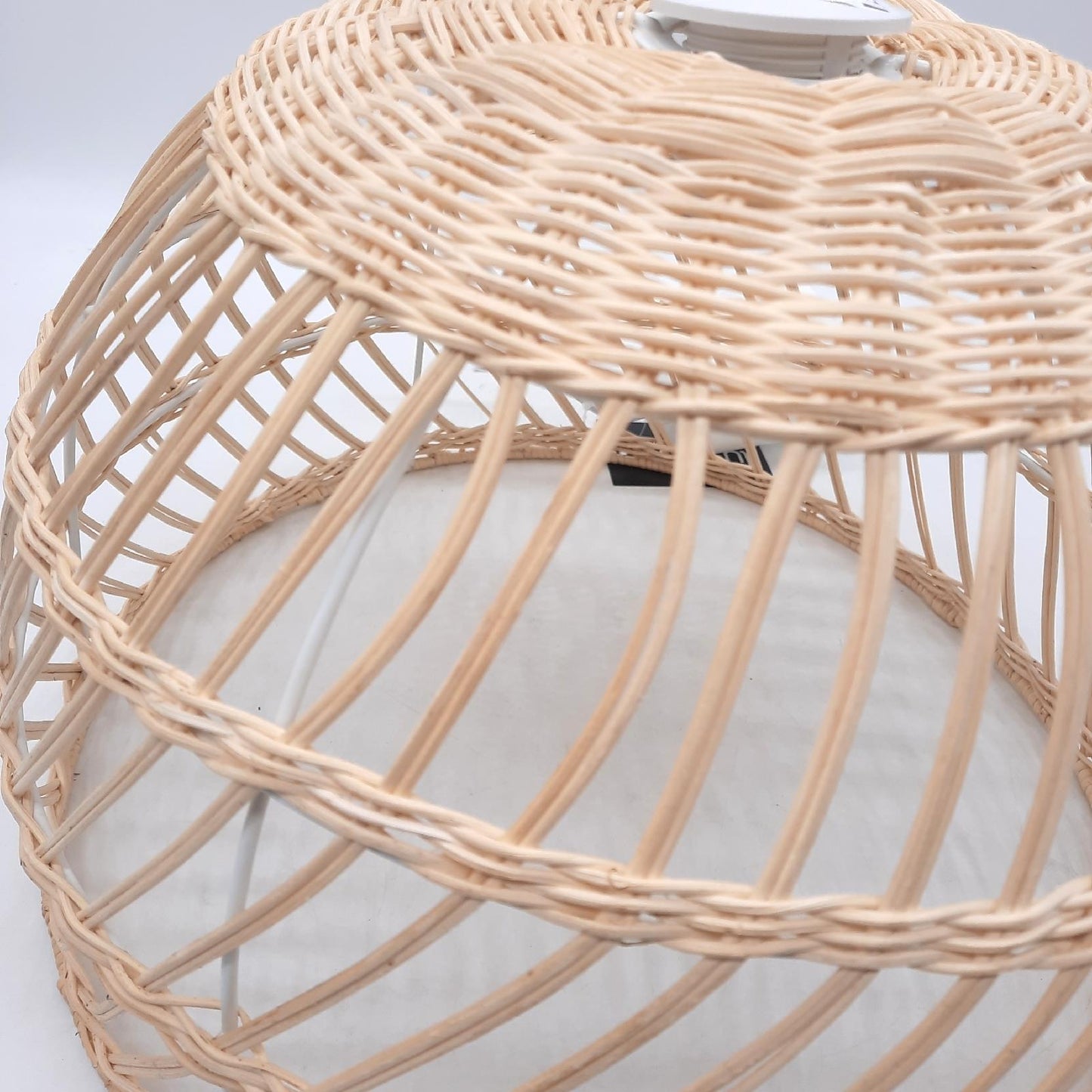 Lussiol Hängeleuchte Beleuchtung Saigon Rattan Design Skandinavisch Hygge Chic Innenbereich