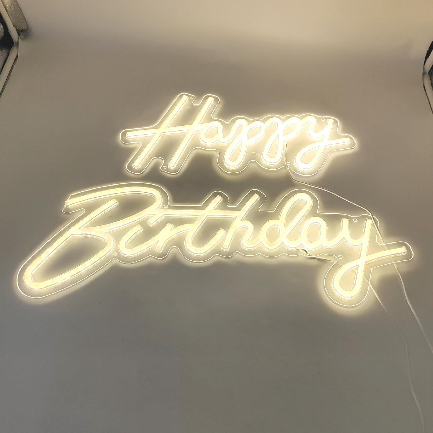 Wanxing LED Schild Feierdekorationen Geburtstag Mädchen Happy Birthday Leuchtschild Party