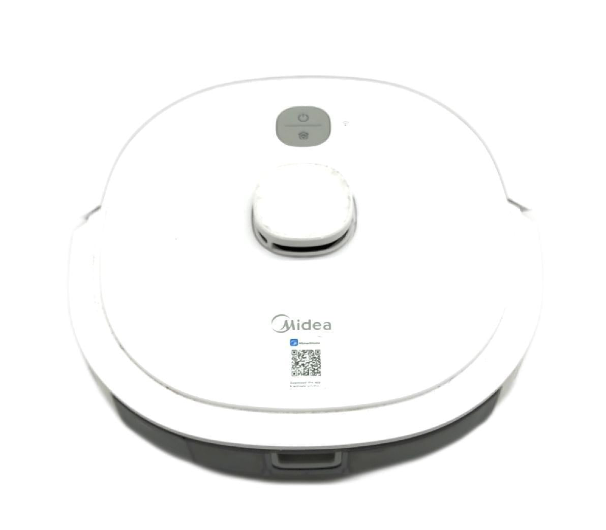 Midea M6 Saugroboter mit Wischfunktion, Saug- & Wischroboter 2000Pa 120min Laufzeit mit LDS Navigation 600ml Staubbehälter, 2-in-1 Roboterstaubsauger mit APP Steuerung für Teppich Tierhaare Hartböden