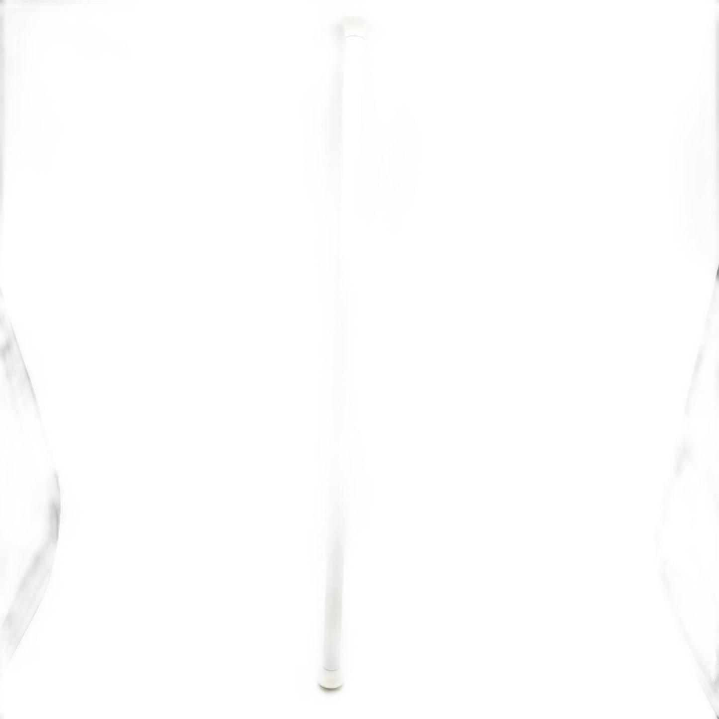 Amazon Basics Teleskop Duschvorhangstange Badzubehör 91 bis 137 cm Weiß flexibel und praktisch