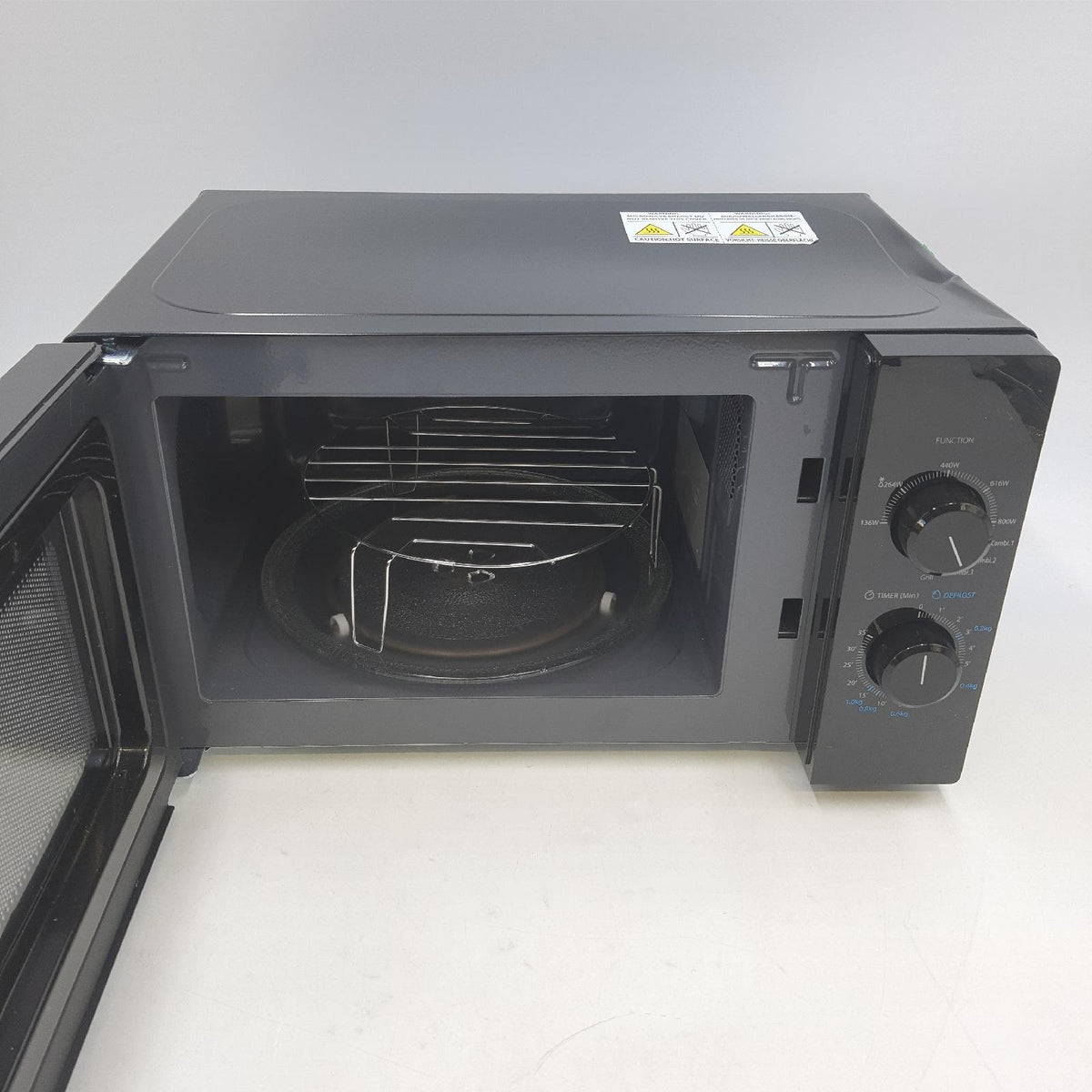 Toshiba Mikrowellenherd Küchengeräte MG20PF BK GE Grill Leistung Funktion