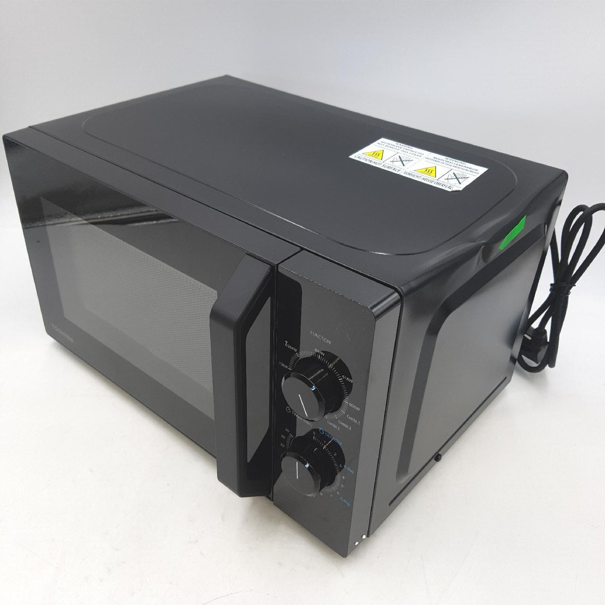 Toshiba Mikrowellenherd Küchengeräte MG20PF BK GE Grill Leistung Funktion