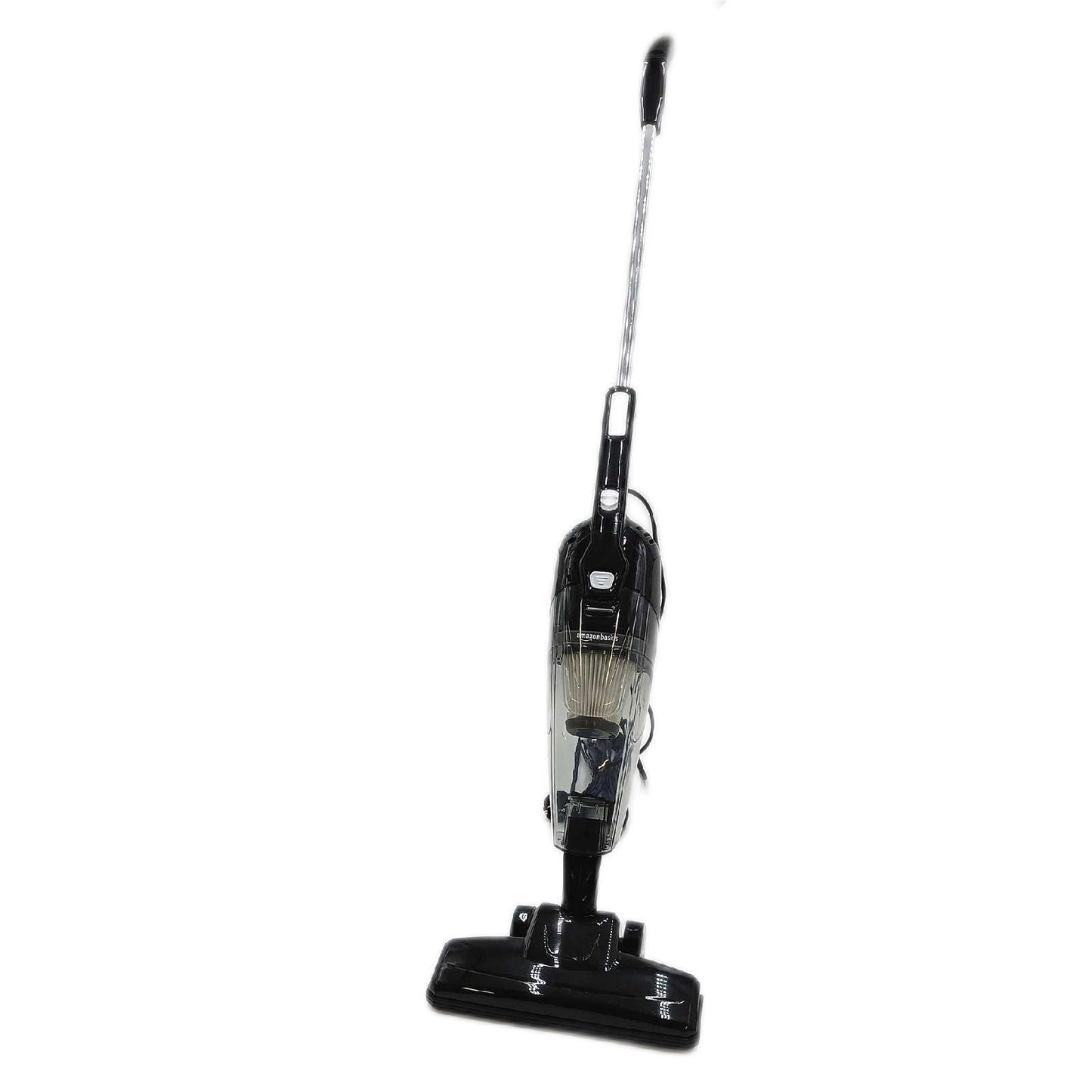 Amazon Basics Stielstaubsauger, 2-in-1-Gerät mit Kabel, ECO-Motor, HEPA-Filter, geringes Gewicht, Schwarz