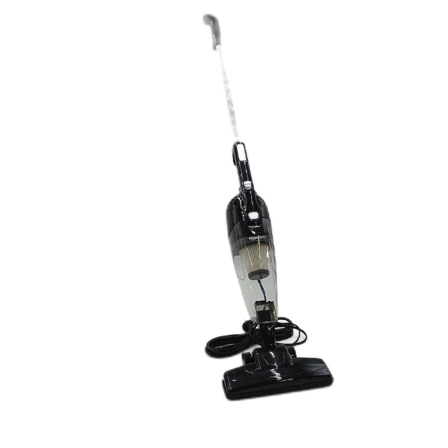 Amazon Basics Stielstaubsauger, 2-in-1-Gerät mit Kabel, ECO-Motor, HEPA-Filter, geringes Gewicht, Schwarz