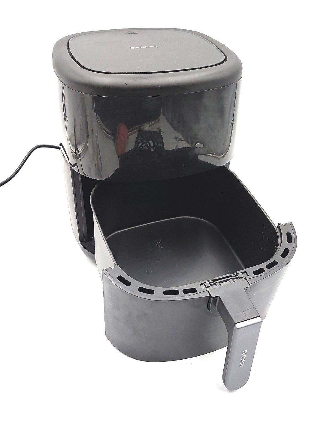 Cecotec Heißluftfritteuse ohne Öl, 6 L Cecofry Bombastik 6000. 1700 W, PerfectCook-Technologie, Einstellbare Temperatur und Zeit, Touch-Steuerung, 12 Modi, Timer