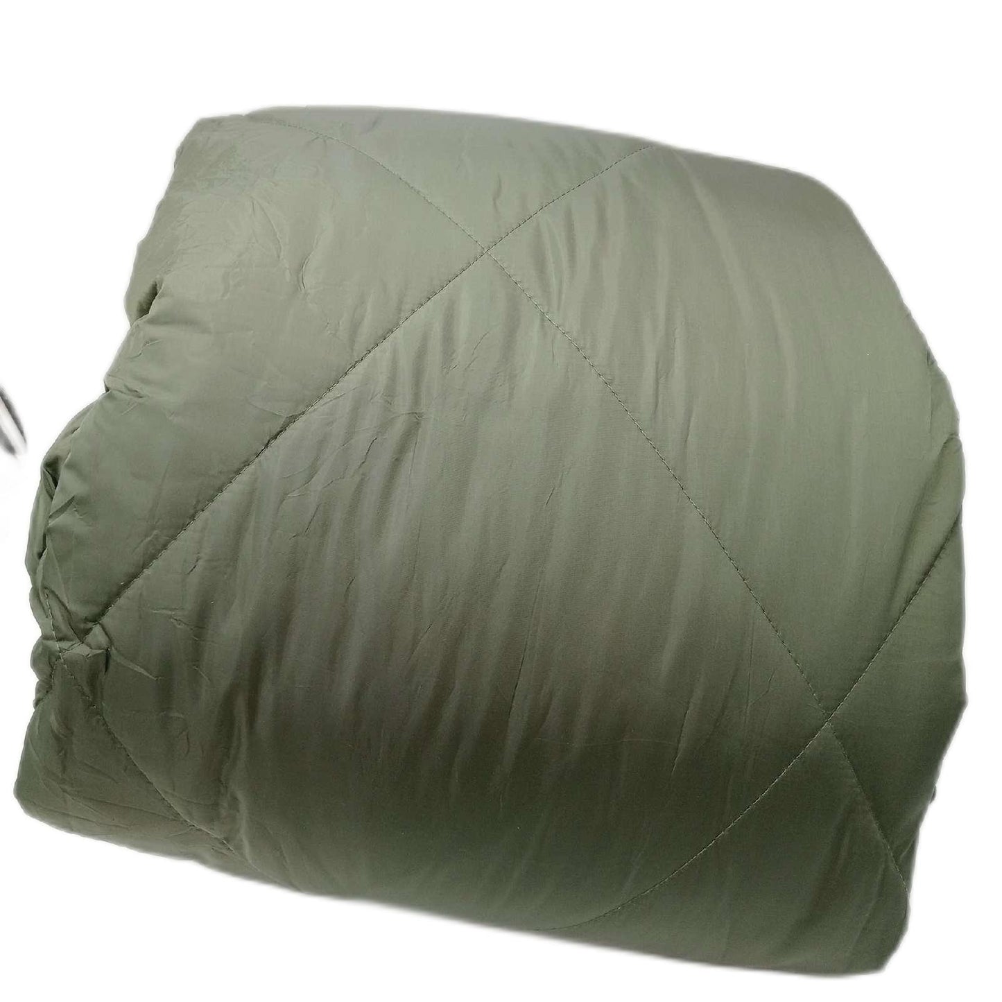 Amazon Basics Schlafsack Camping und Outdoor Queensize Double olivgrün warm und komfortabel für