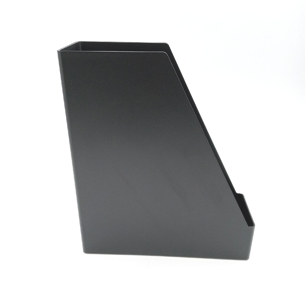 Amazon Basics Plastik Organizer Zeitschriftenhalter Schwarz 2 Stück