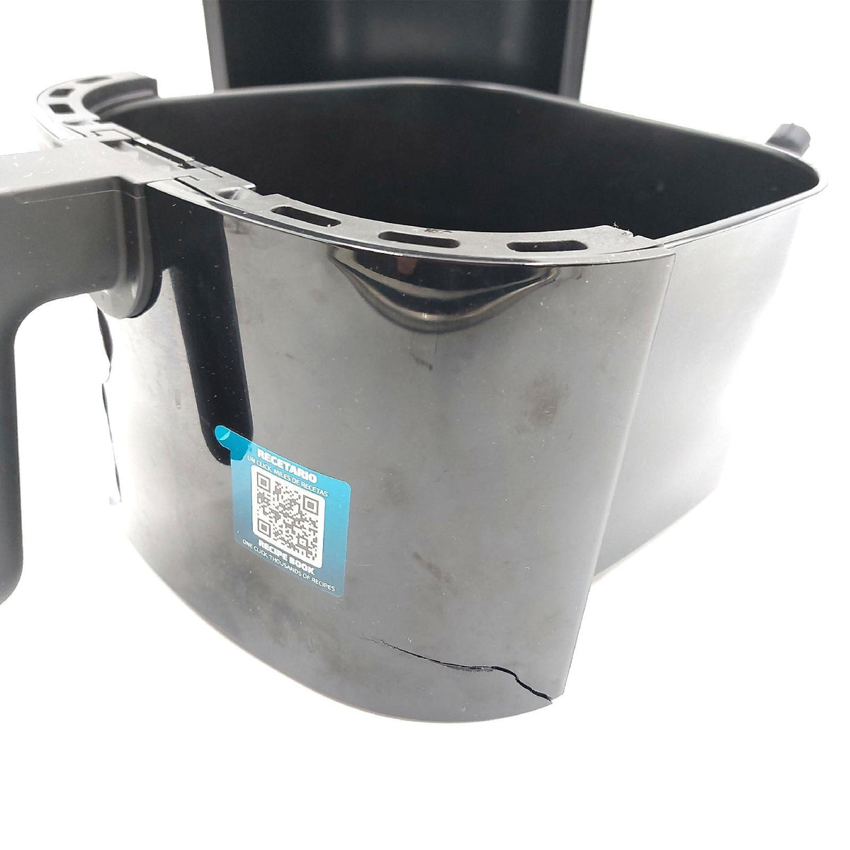Cecotec Heißluftfritteuse ohne Öl 6 5L Cecofry Fantastik 6500 Pack. 1700W  PerfectCook-Technologie  12 Kochmodi  Touchscreen  Temperatur einstellbar 80-200ºC  Kochzeit bis zu 60 min  Silikon-Zubehör