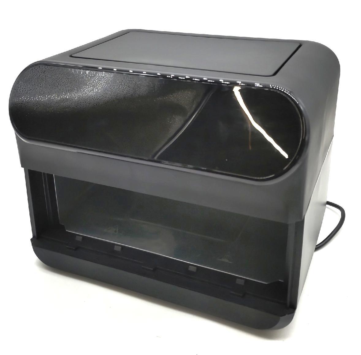 CHEFREE Dual Zone Heissluftfritteuse 8L XL ohne Koerbe schwarz
