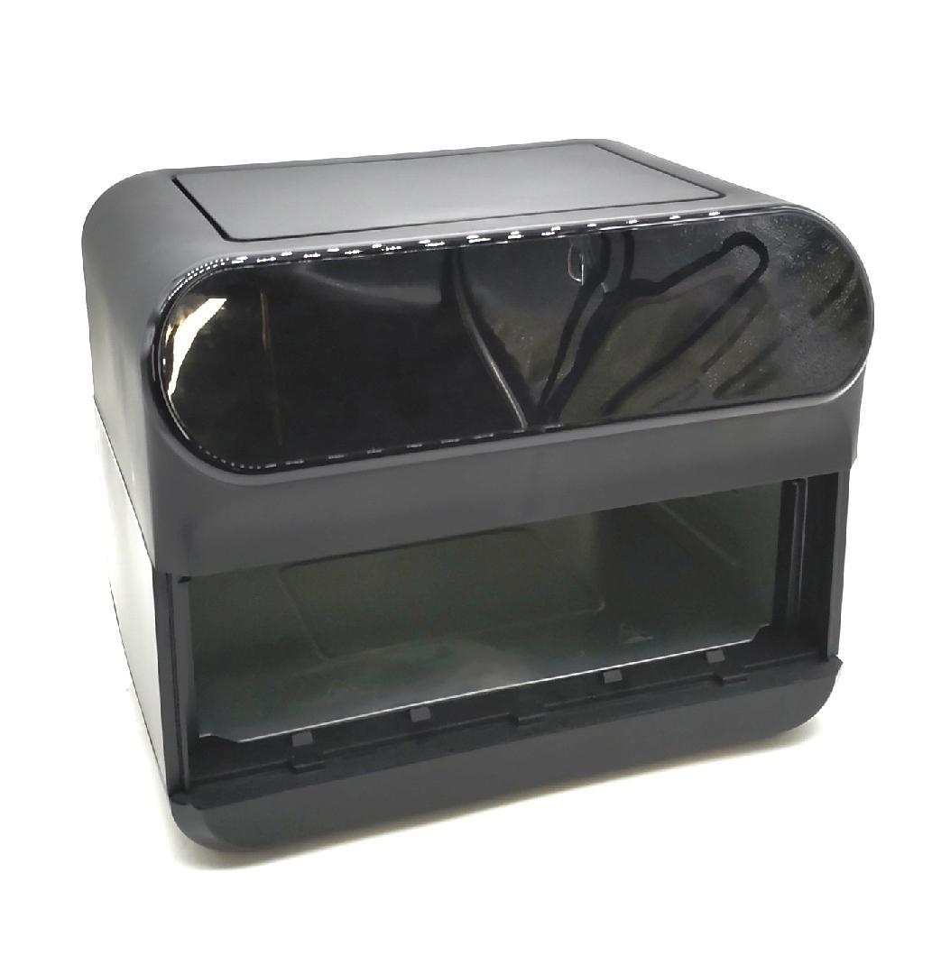 CHEFREE Dual Zone Heissluftfritteuse 8L XL ohne Koerbe schwarz